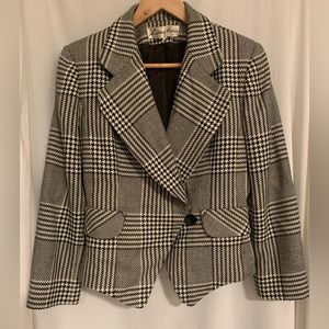 Lillie Rubin Houndstooth Blazer